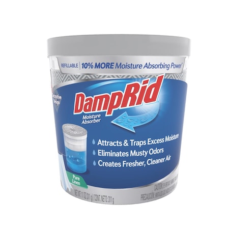 Damprid DampRid Refillable Moisture Absorber Pure Linen Scent 11 oz FG01PLSB